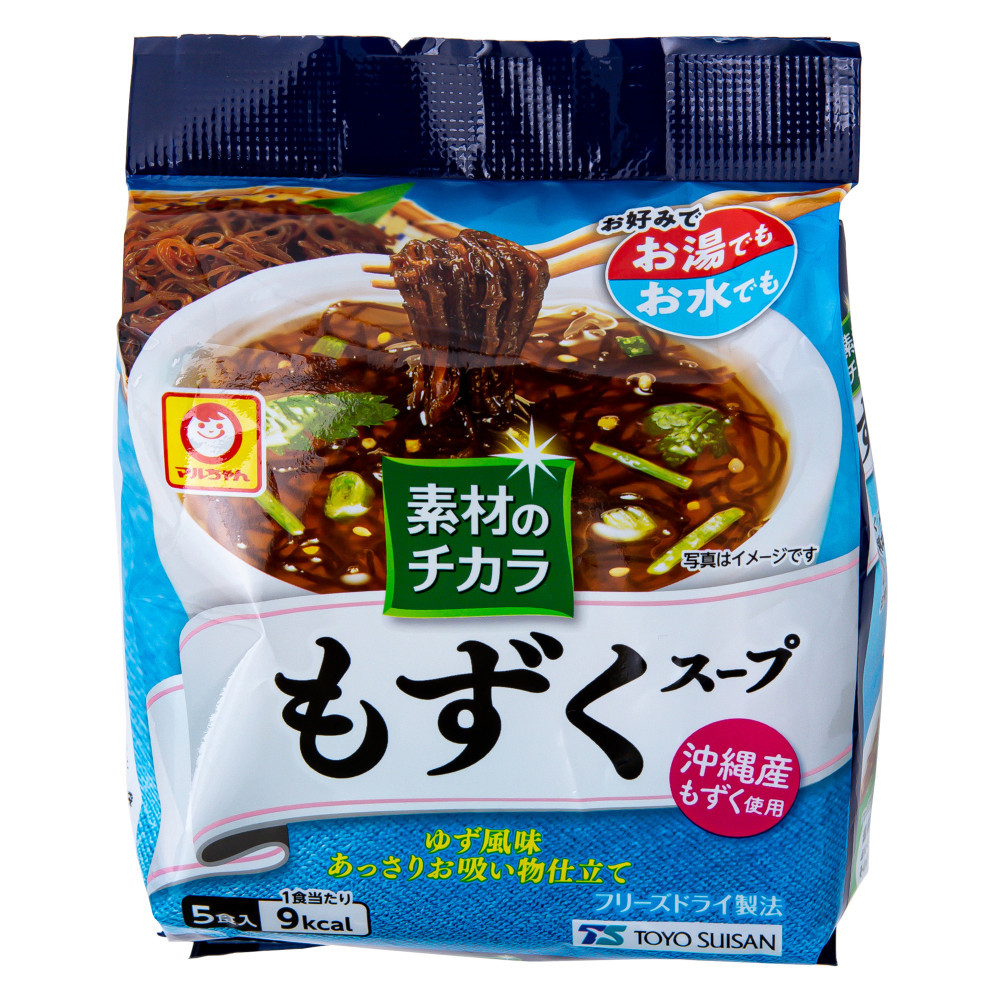 マルちゃん　沖縄産もずくスープ | ５食