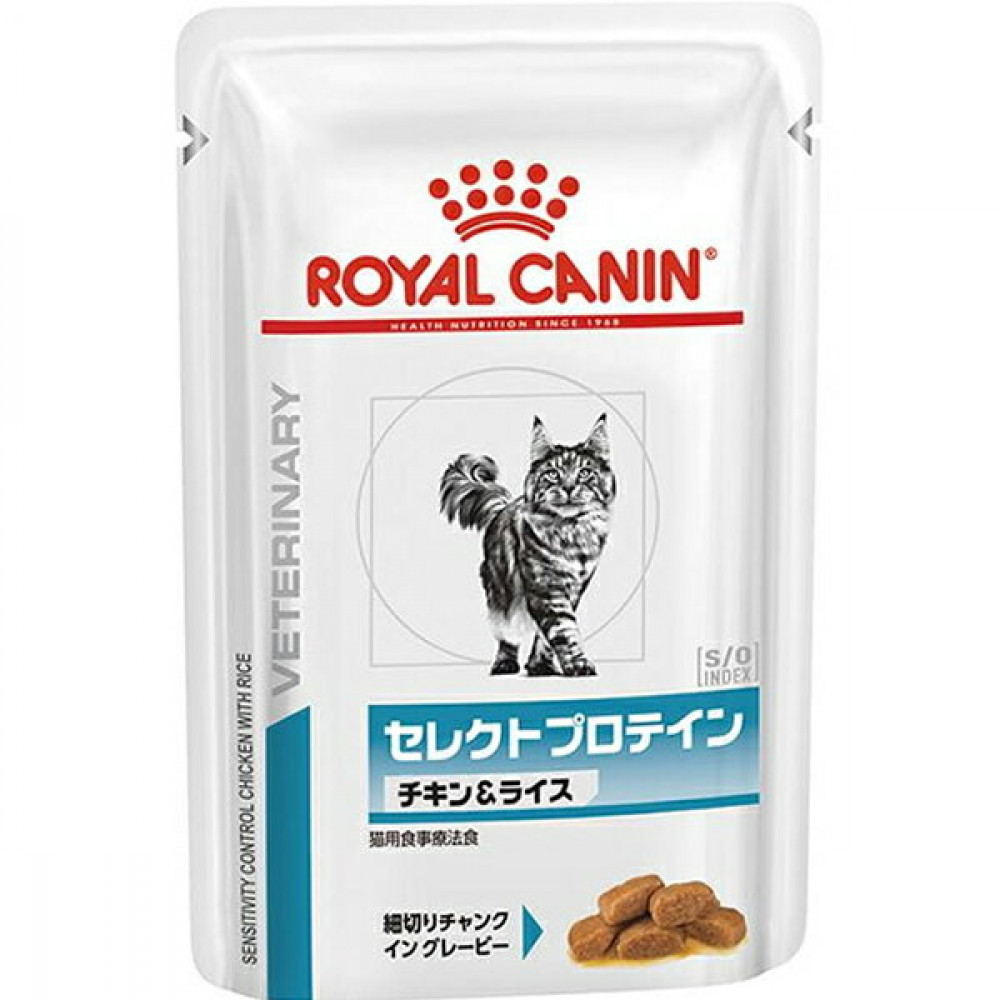 ロイヤルカナン　ベテリナリーダイエット　猫用　セレクトプロテイン　チキン＆ライス　パウチ