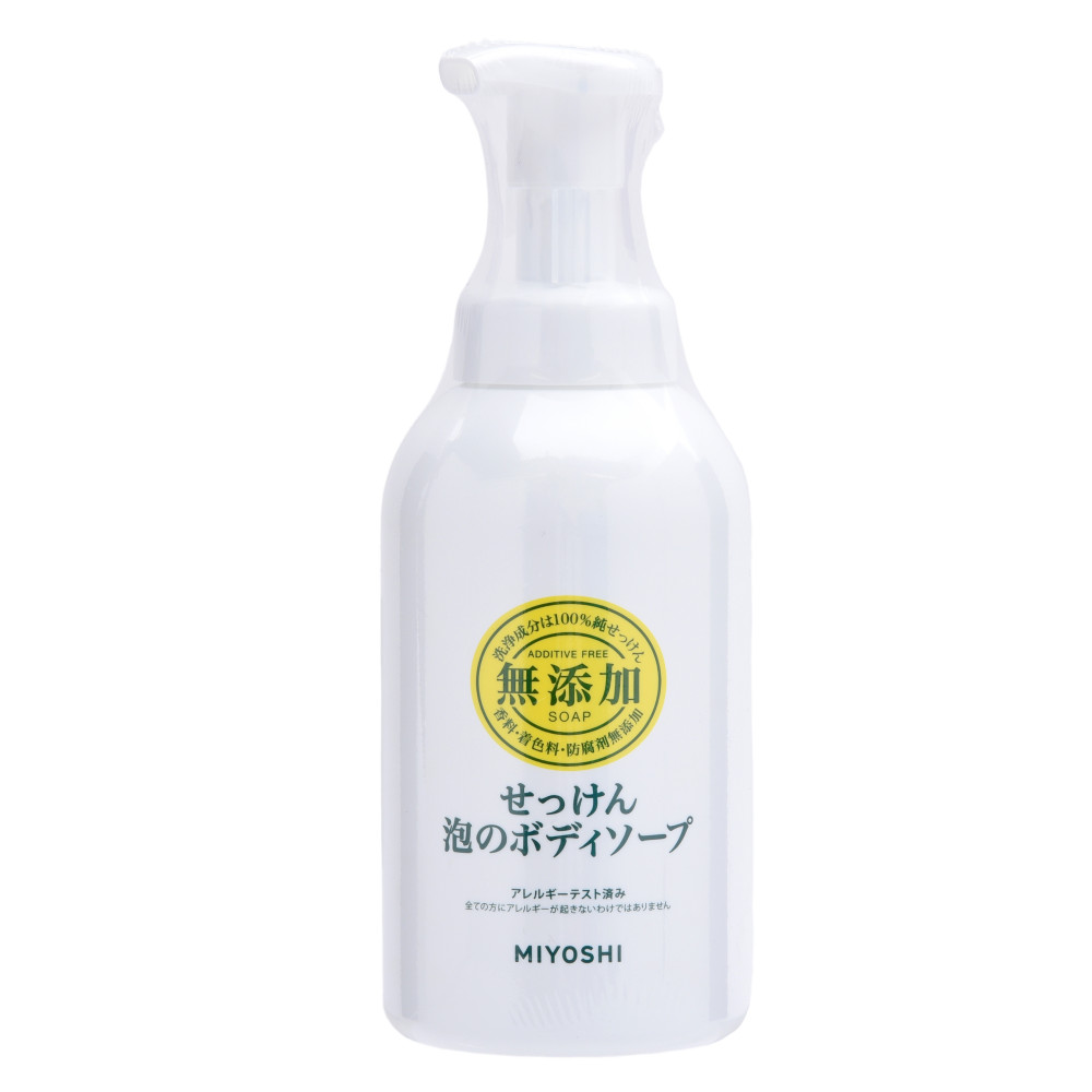 無添加せっけん泡のボディソープＮポンプ５００ｍｌ