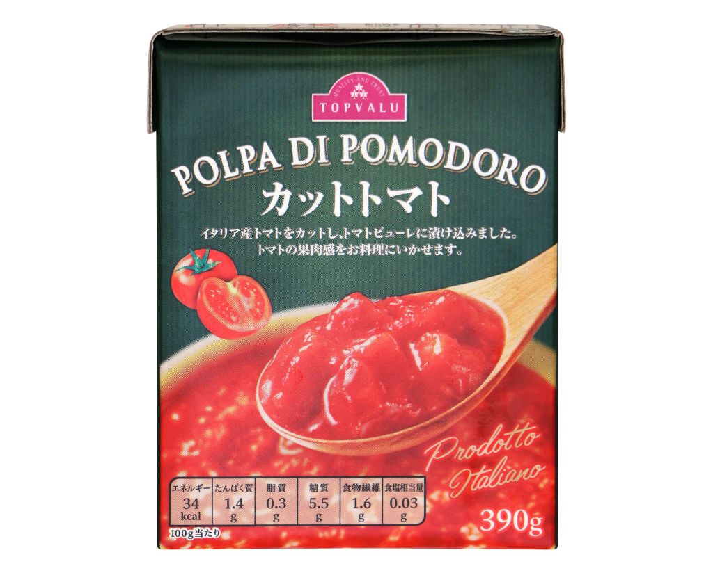 トップバリュ カットトマト ピーコックストア石川台店