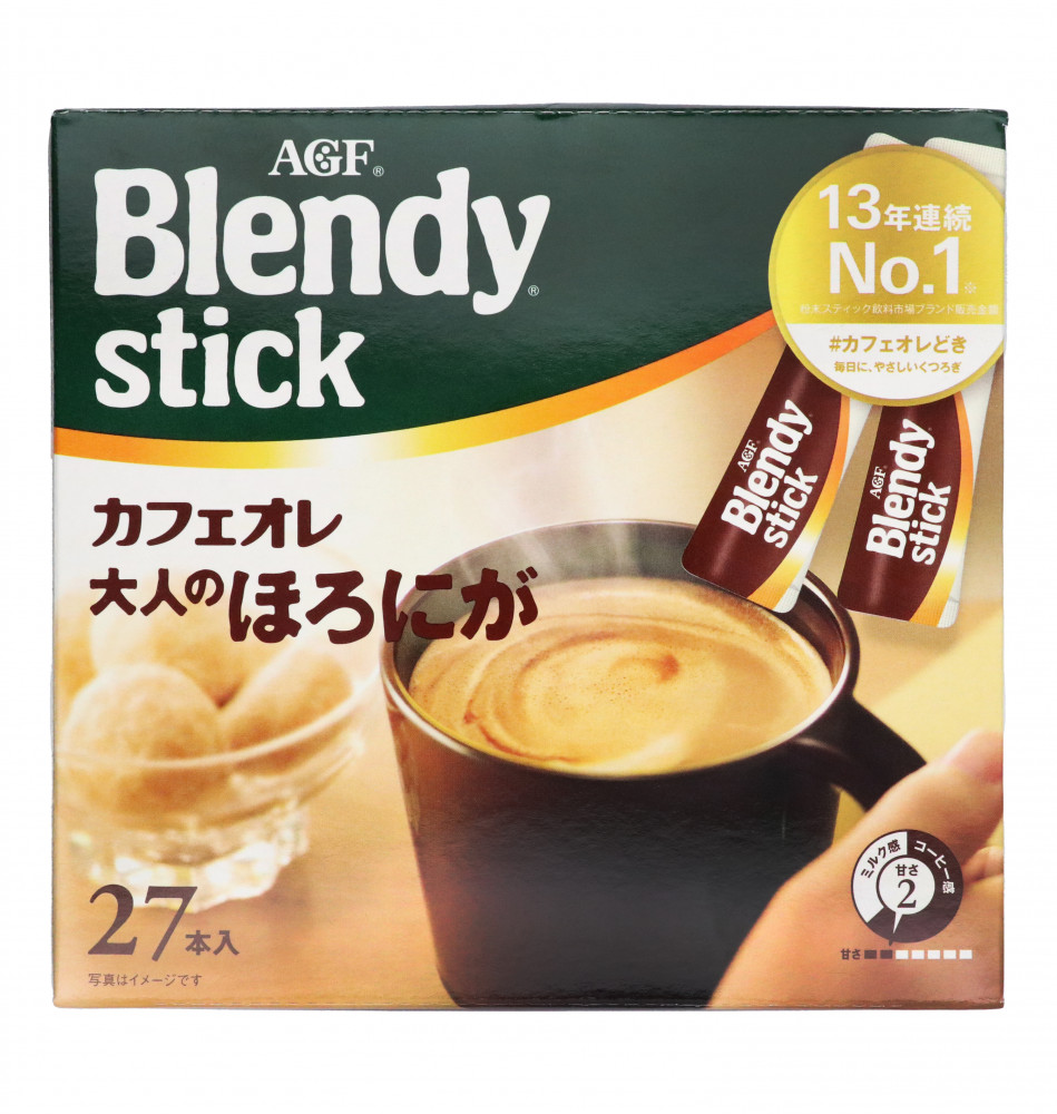 味の素ＡＧＦ ブレンディ スティック カフェオレ 大人のほろにが １箱