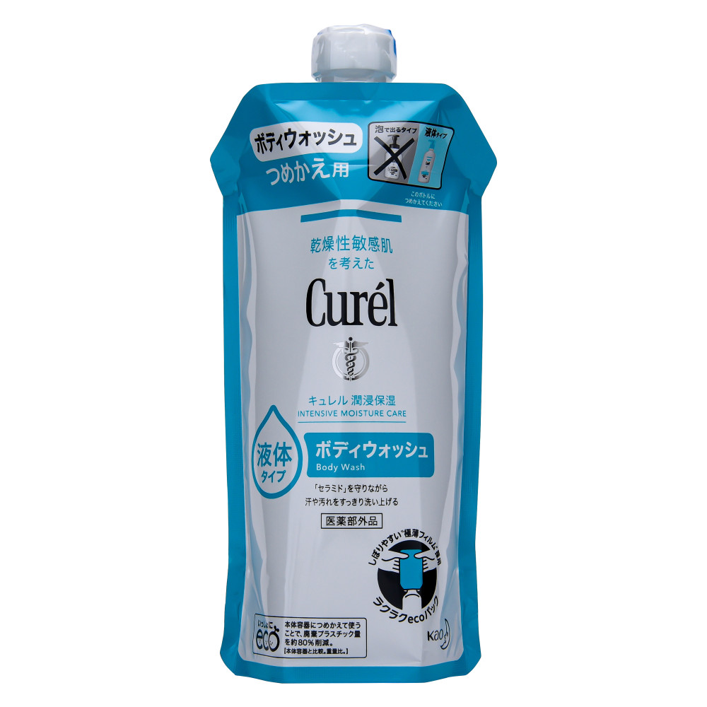 キュレル ボディウォッシュ つめかえ用(340ml)