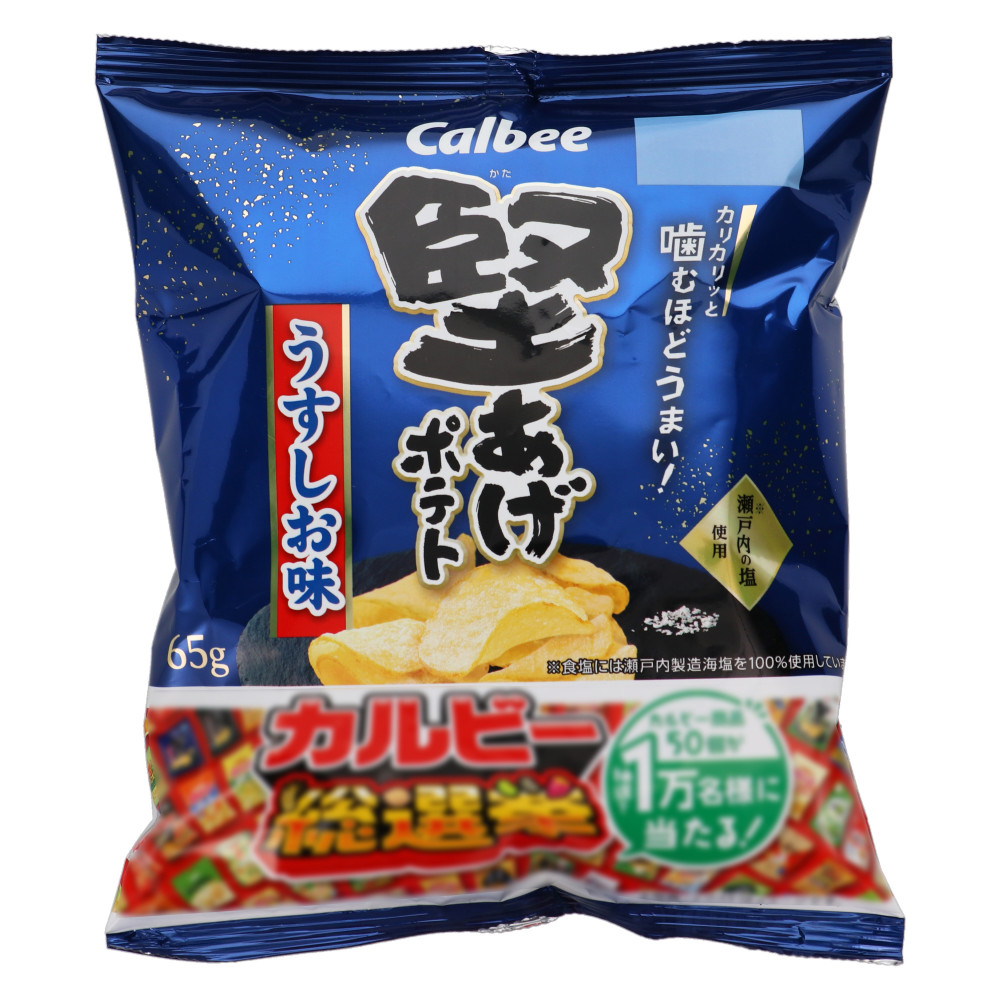 堅あげポテトうすしお味