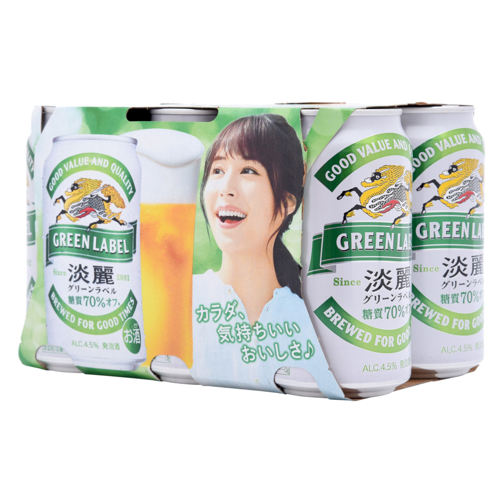 淡麗　グリーンラベル　６缶