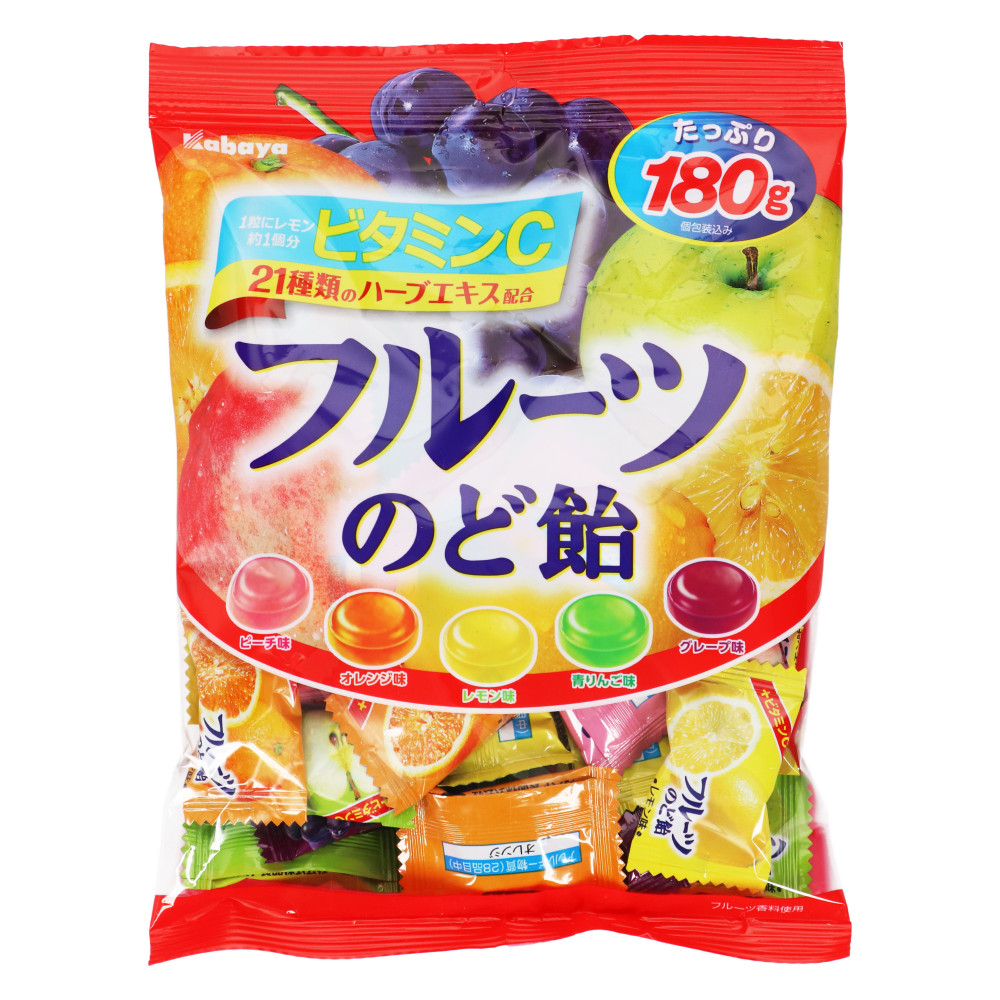 ライオン菓子 薬日本堂のど飴 74g×6袋 - あめ・ミント・ガム