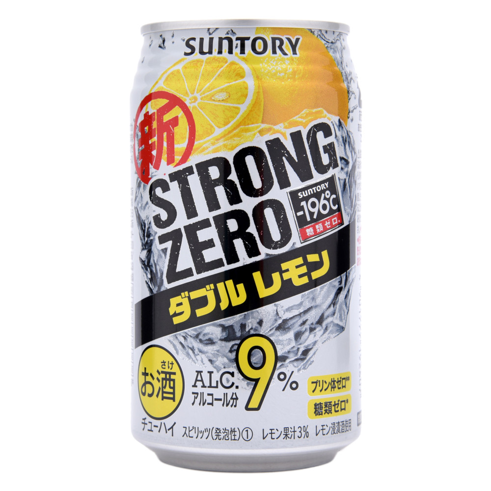 サントリー　−１９６℃　ストロングゼロ＜ダブルレモン＞　３５０ｍｌ