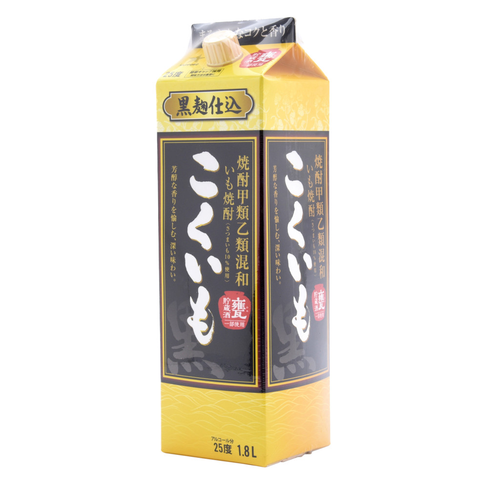 甲乙混和２５度 こくいも パック １８００ＭＬ【スギドラッグ石川台店】