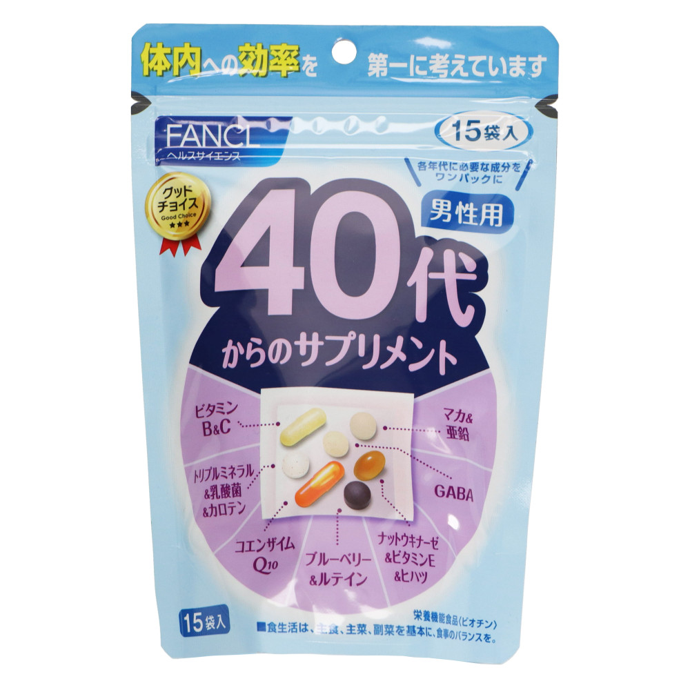 最低価格の ファンケル ４０ダイノサプリメント 女性用 x 3個 - 健康用品