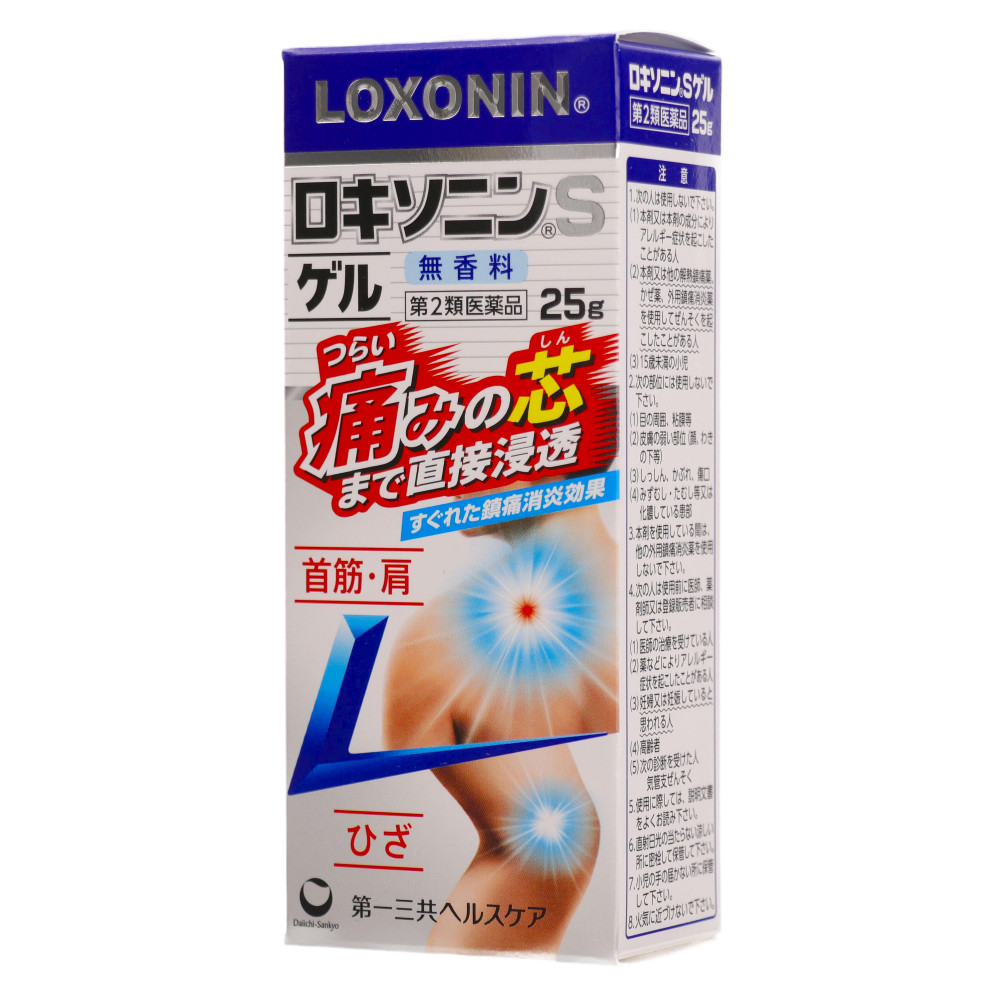 ロキソニンSゲル 25g 5個セット 第２類医薬品 【スーパーセール】 5個セット