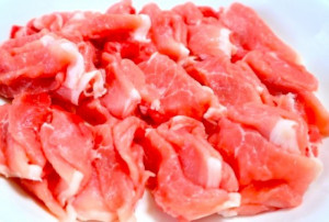 国産豚肉（モモ切り落とし）（200g～300g）250g | 100g当たり 158円
