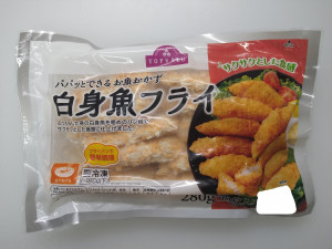 トップバリュ白身魚フライ