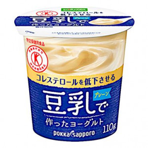 ポッカサッポロ豆乳で作ったヨーグルト