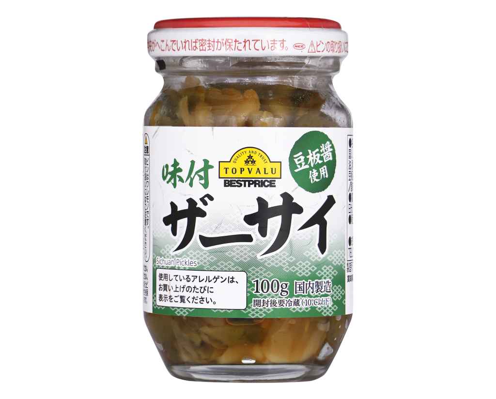 トップバリュ ベストプライス　豆板醤使用 味付ザーサイ