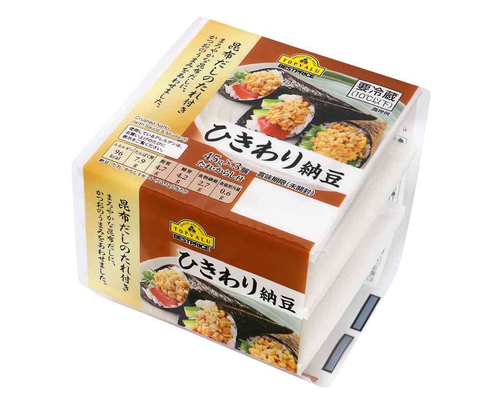 トップバリュ ベストプライスひきわり納豆