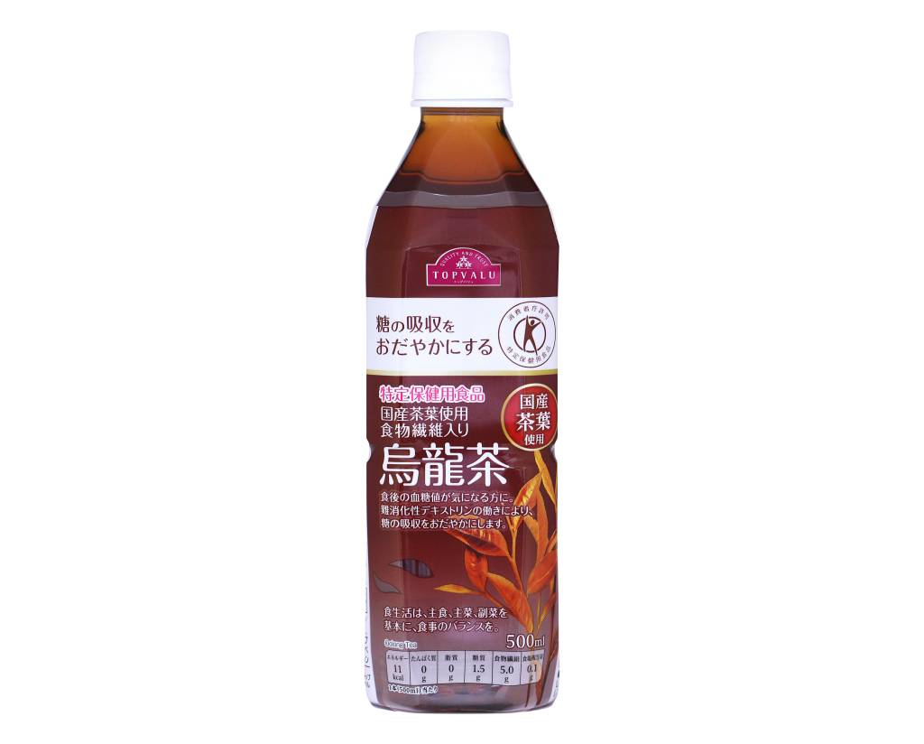 トップバリュ　食物繊維入り烏龍茶