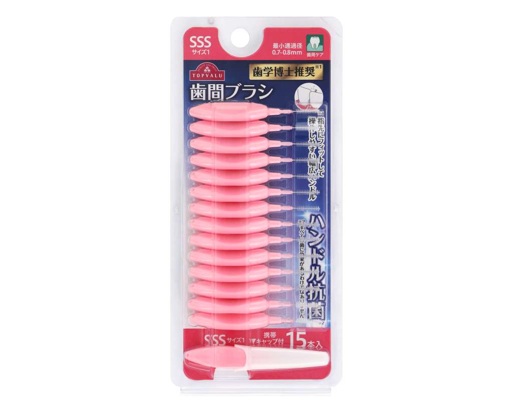 165円 【海外 小林製薬 やわらか歯間ブラシ ＳＳＳ−Ｓサイズ お徳用 ４０