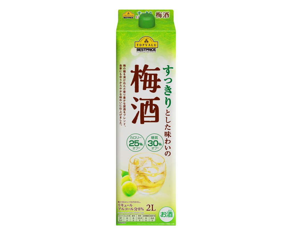 トップバリュ ベストプライス すっきり梅酒カロリー25％オフ糖質３０％オフ