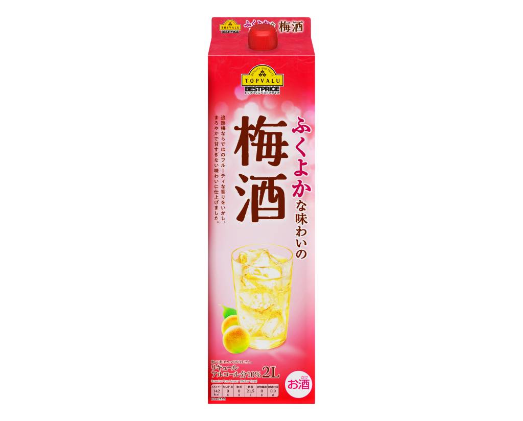 トップバリュ ベストプライス ふくよか梅酒