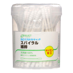 エスセレクト　スパイラル綿棒