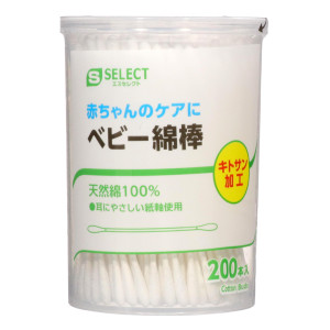 エスセレクト　ベビー綿棒