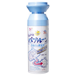 らくハピ　マッハ泡バブルーン　洗面台の排水管