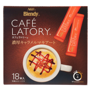 ブレンディカフェラトリースティック濃厚キャラメルマキアート