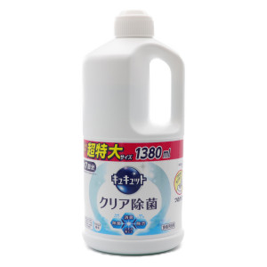 キュキュット　詰替　クリア除菌　１３８０ｍｌ
