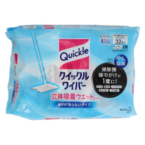クイックルワイパー立体吸着ウエットシート