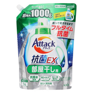 アタック抗菌ＥＸ　部屋干し用　スパウトパウチ