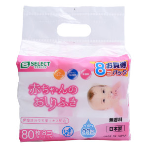 エスセレクト　赤ちゃんのおしりふき