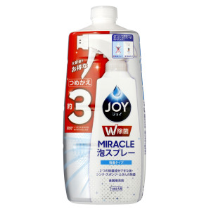除菌ジョイ　ミラクル泡スプレー　微香　詰替３回分